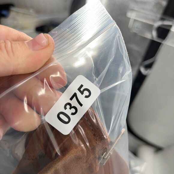 A.S. 98 Sheffield Leather Biker Boots Size 39 Brown Leather Studded Moto - Picture 7 of 10